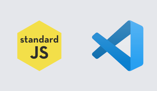 Logotipos de StandardJS y VSCode